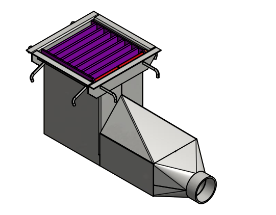 Custom Sump Box Drain with water trap